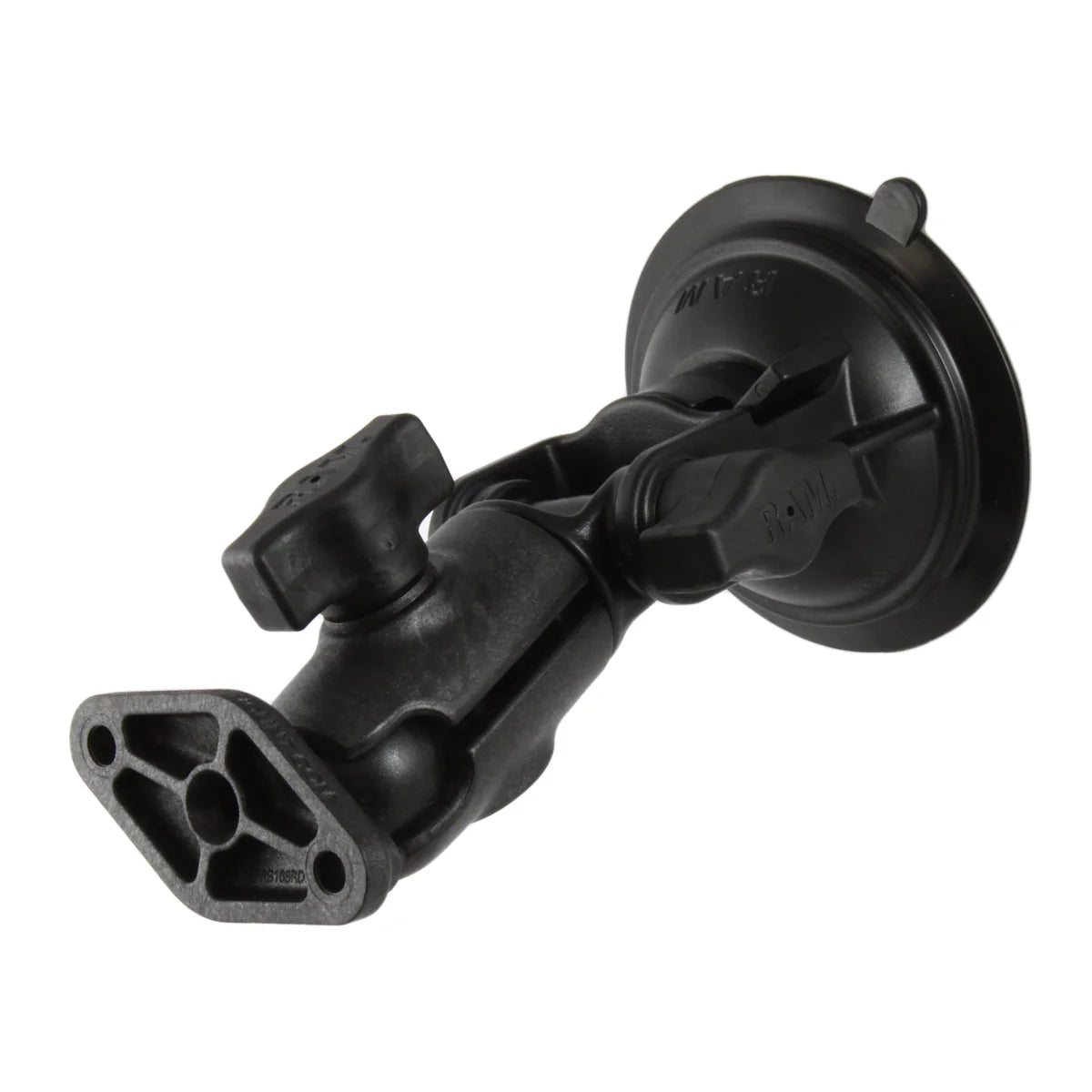 RAM® Twist-Lock™ Suction Windscreen Mount - Long