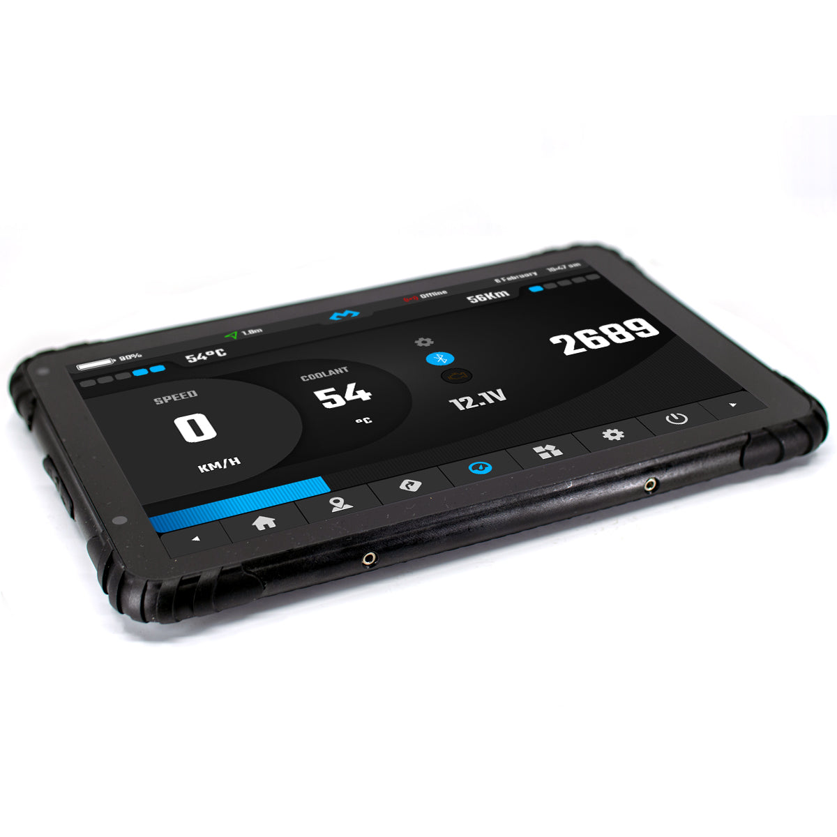 DMD-T865X Navigation Device (8") - with Car Charging Holder