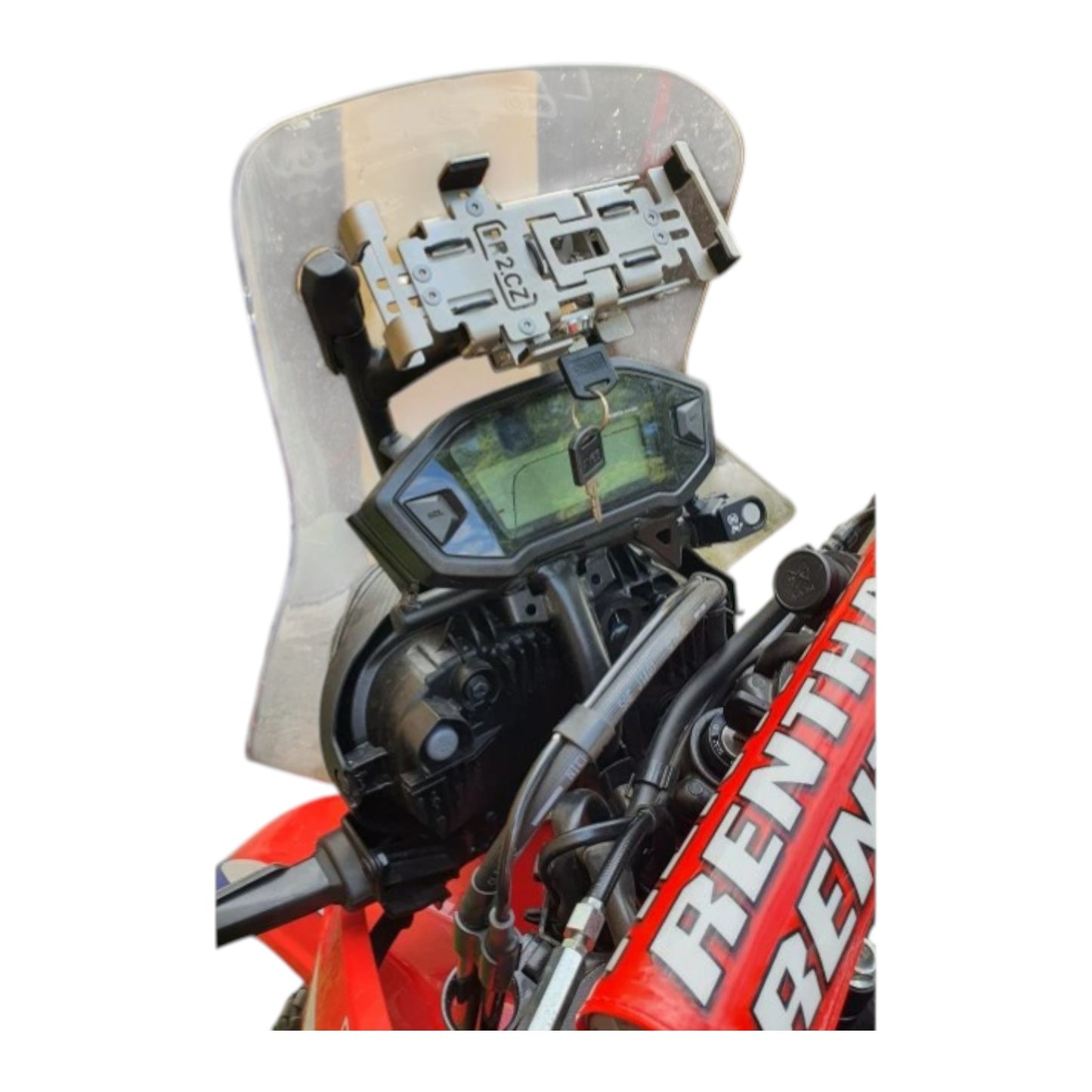 Honda CRF300L Rally RideTrak DR2 Navigation Mount - 22mm Nav Bar Std
