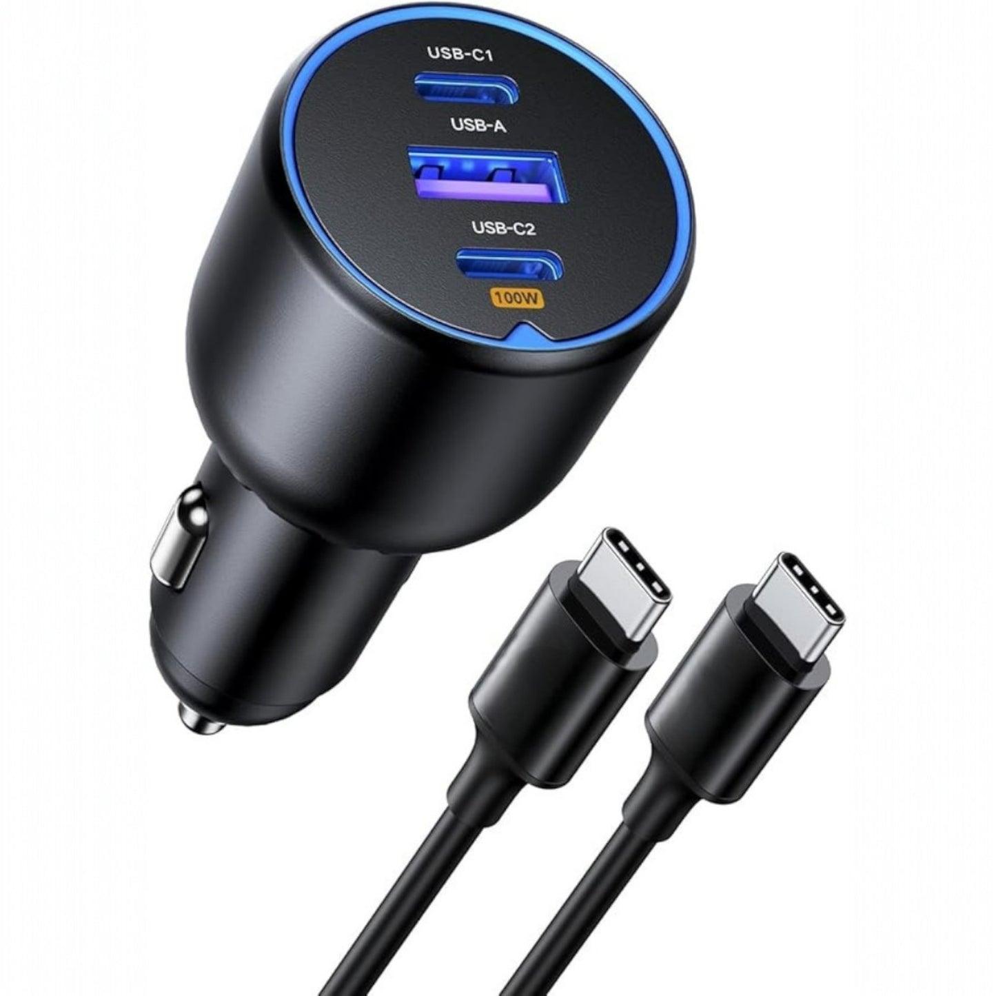 RideTrak 130W USB Charger and cable for DMD-T865X Car Charging Holder