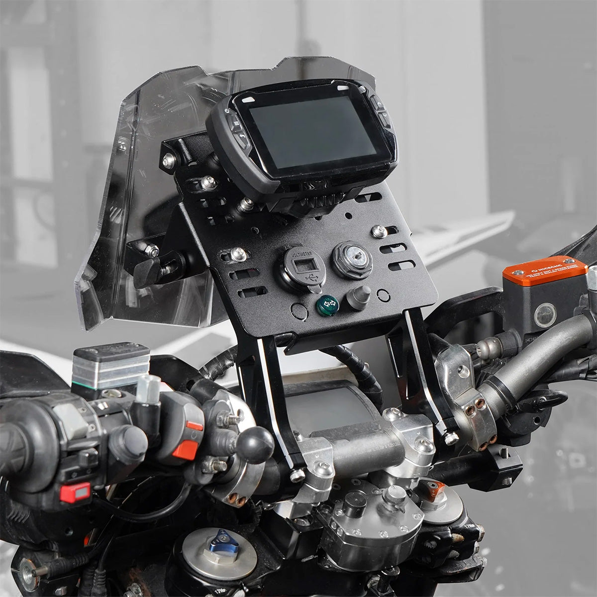 DMD Handlebar Mount Tower with Screen