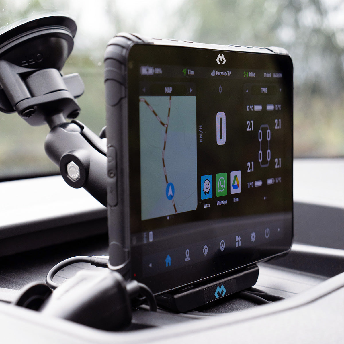 DMD-T865X Navigation Device (8") - with Car Charging Holder