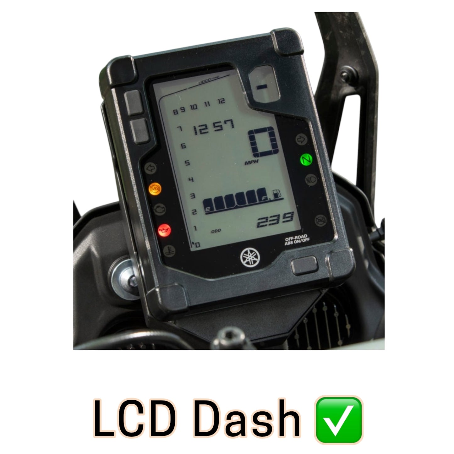 Yamaha Tenere 700 - RideTrak AMPS Plate with Dash Support