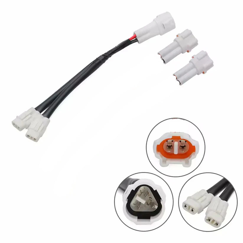 Moto Explorer Tenere 700 Accessory Splitter - 2 Pin with Plugs
