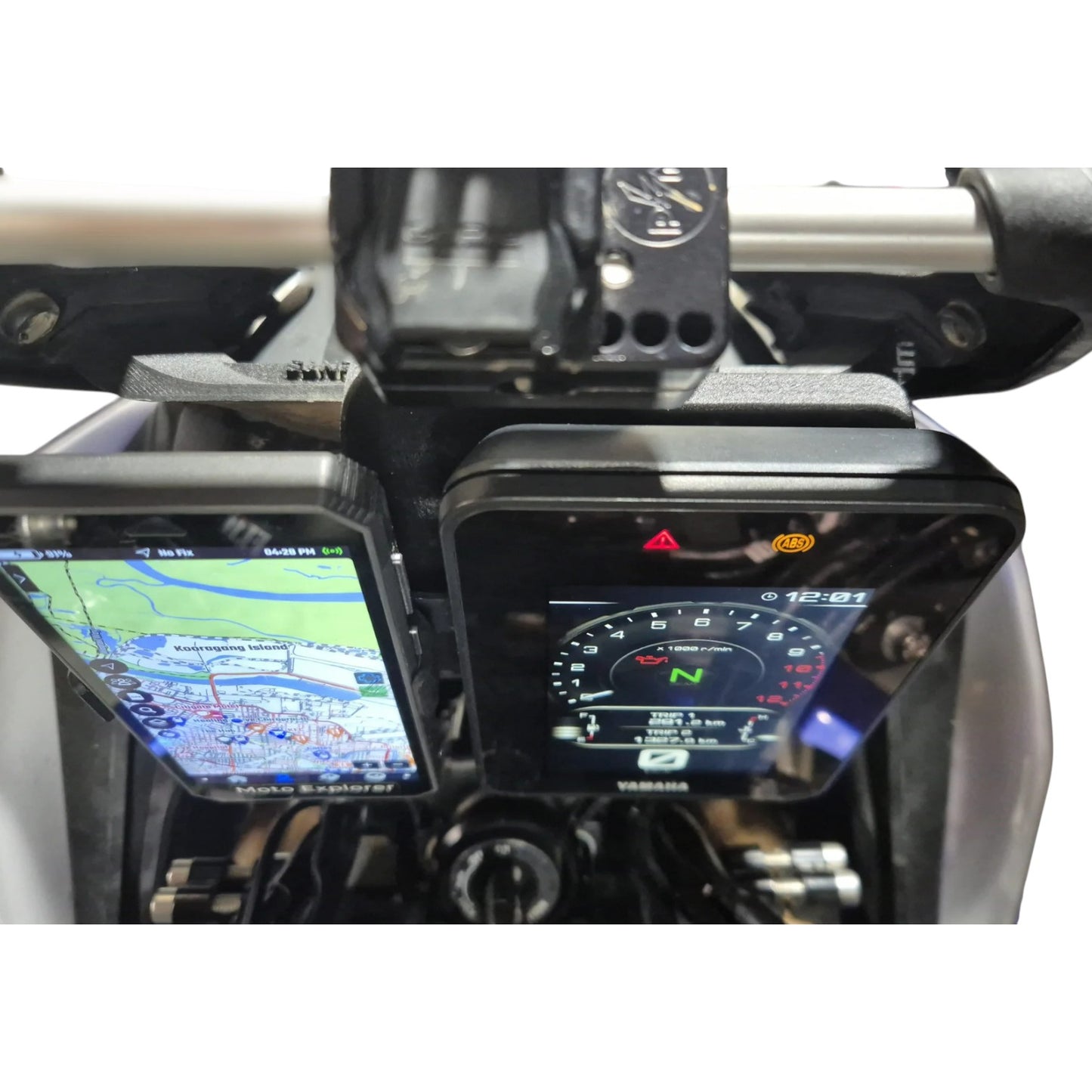 Yamaha Tenere 700 / World Raid (TFT) DMD-T665 Side by Side Dash Mounting Plate
