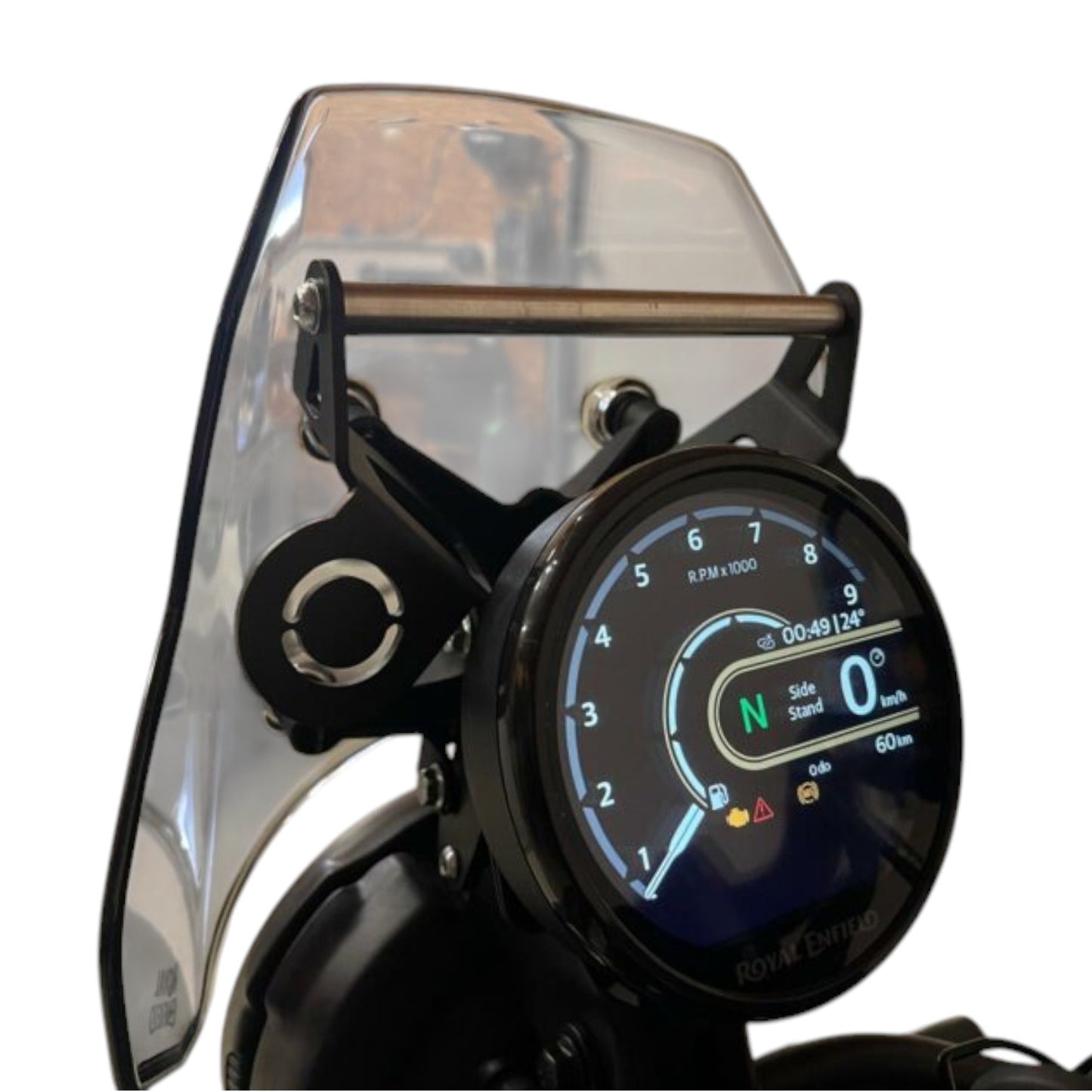 Royal Enfield Himalayan 450 - Motoboxer 12mm Navigation Bar Mount