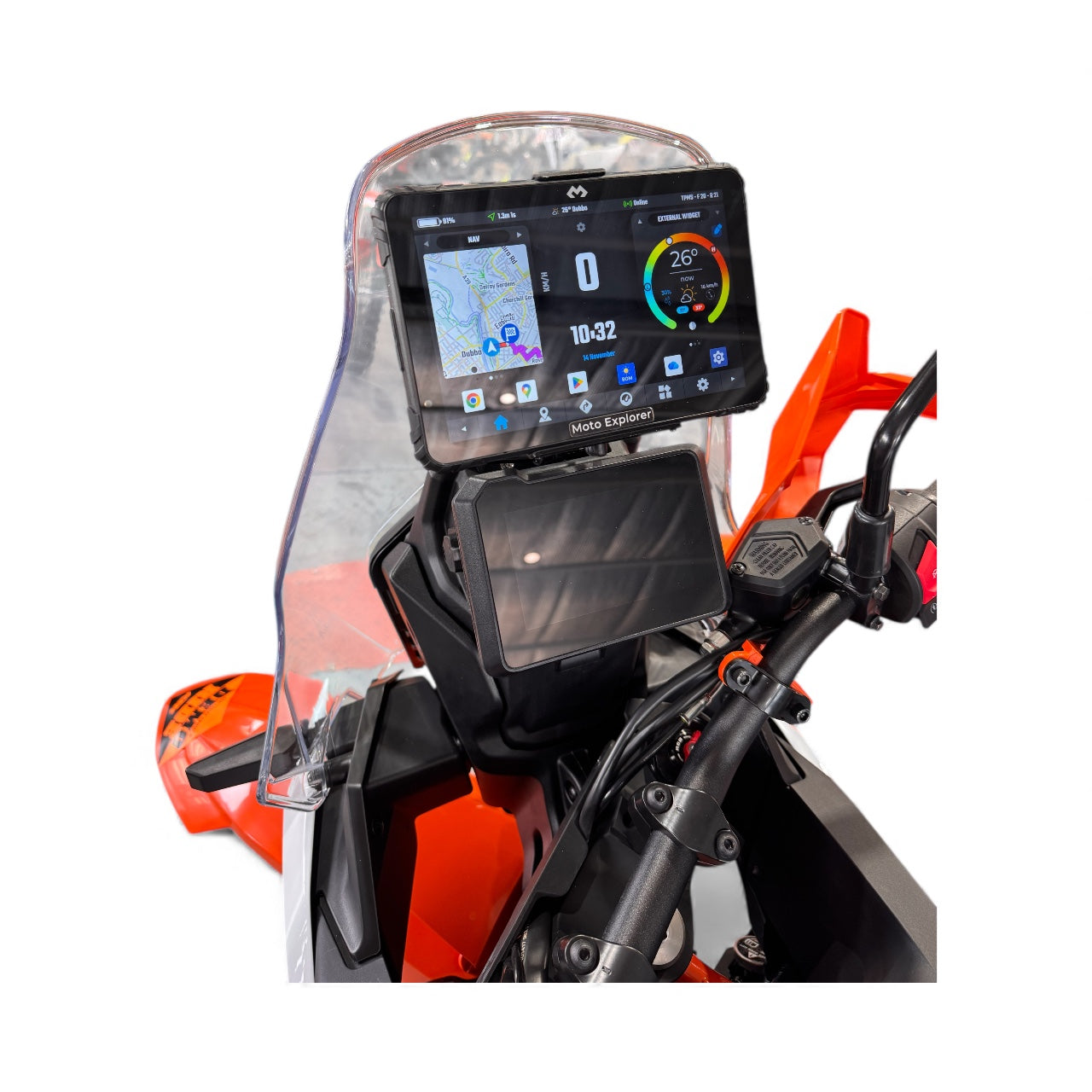 KTM 390 Adventure R 2025 - RideTrak AMPS Navigation Mount