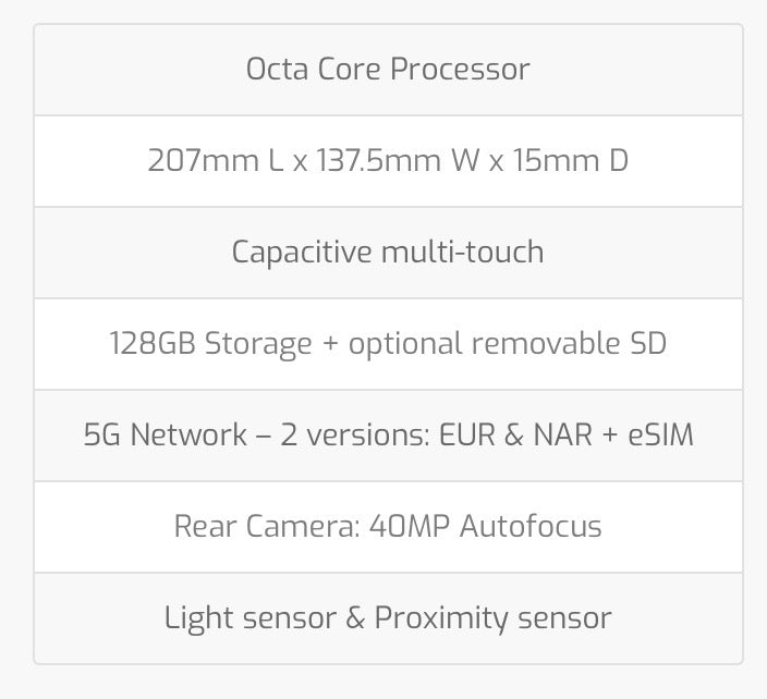 NEW DMD-T880X Navigation Device (8") - with Heavy Duty Off Road Holder
