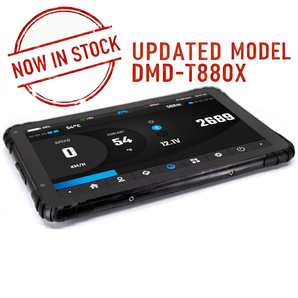 NEW DMD-T880X Navigation Device (8") - with Heavy Duty Off Road Holder