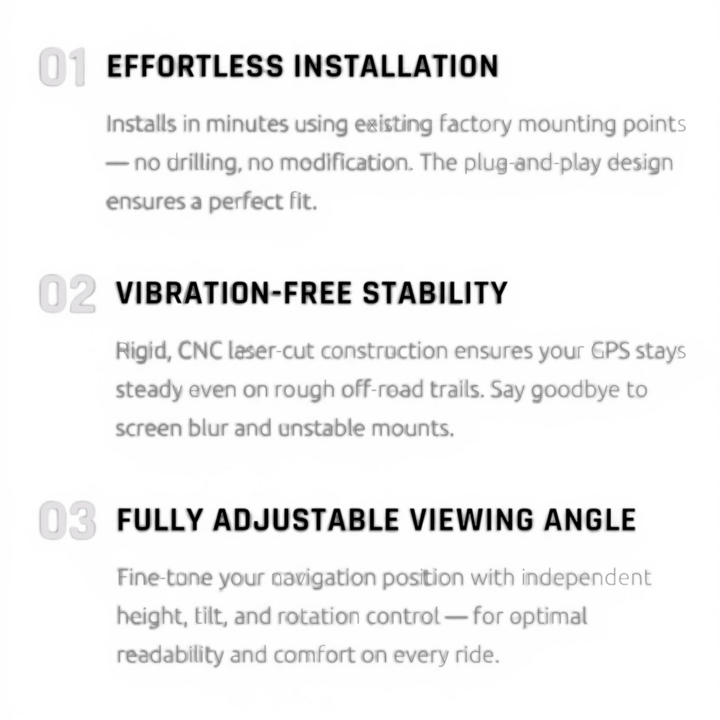 KTM 1290 Super Adventure 2021+ - Heizkorp Navpod 21 Navigation Mount