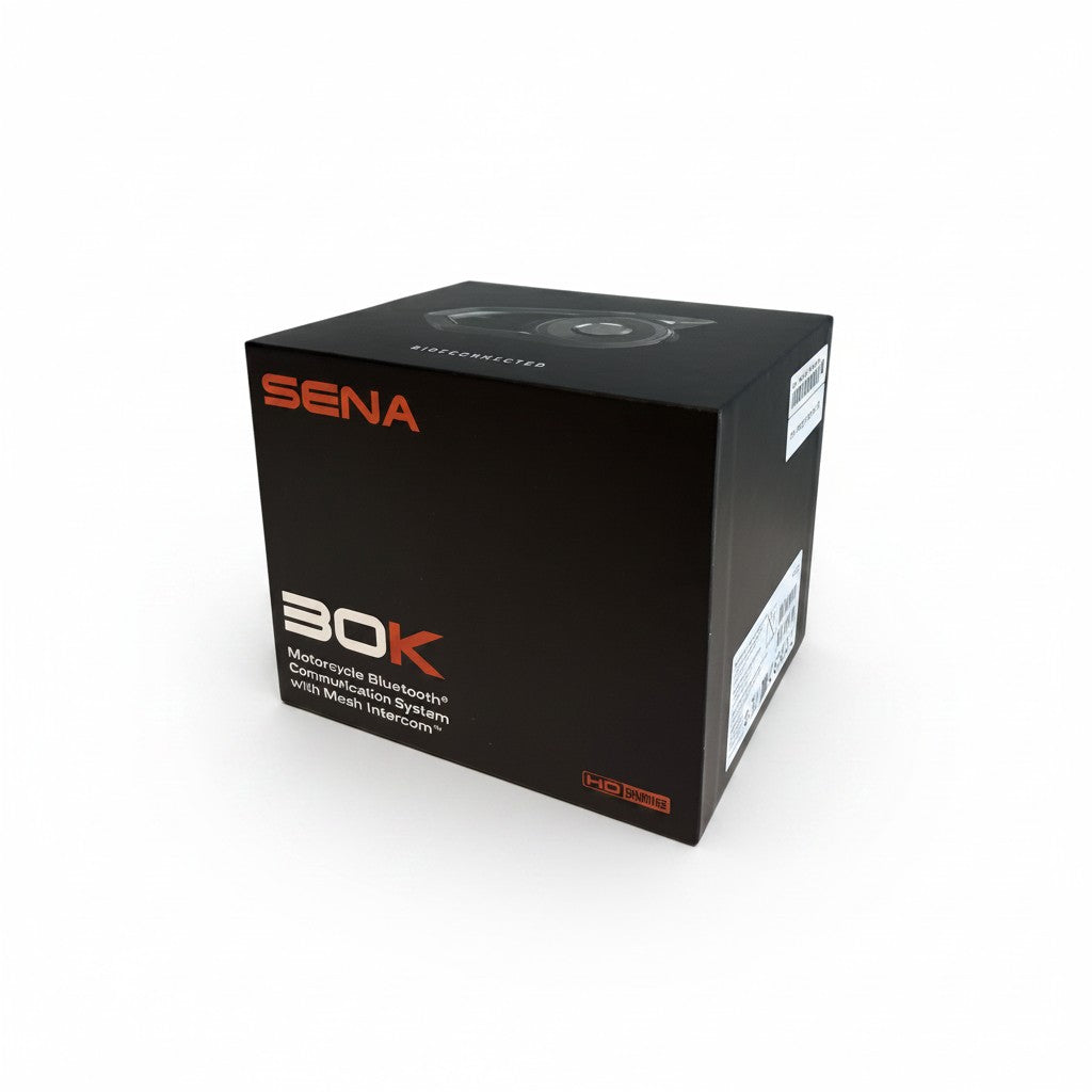 Moto Explorer Sena 30K Motorcycle Bluetooth & Mesh Communication System box with HD Speakers