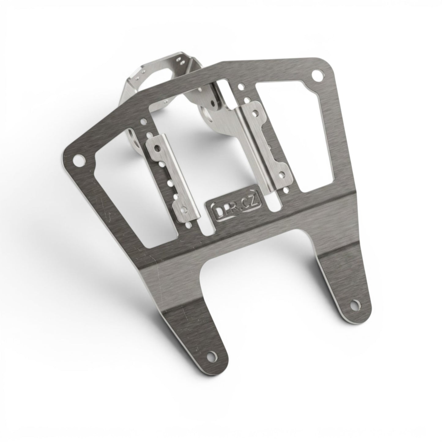 Moto Explorer RideTrak DR2 navigation mount for Triumph Tiger 900 (2024+). Stainless steel, adjustable platform for optimal visibility.